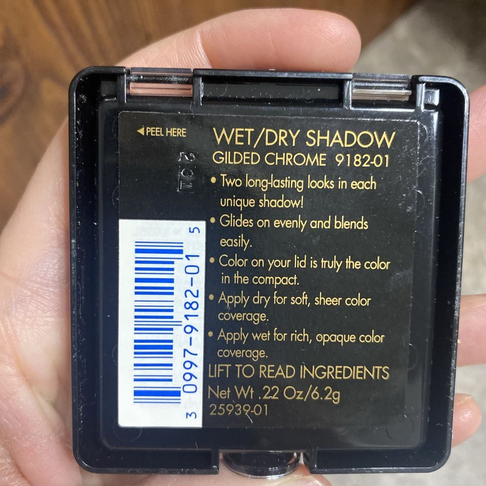 REVLON Wet Dry‎ Shadow Eyeshadow Quad Gilded Chrome 9182-01 Rare - Picture 3 of 3